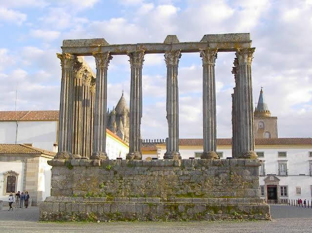 Parque De Campismo Orbitur Evora Hotel Bagian luar foto